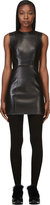 Thumbnail for your product : Alexander Wang T by Black Raw Edge Sleeveless Shift Dress