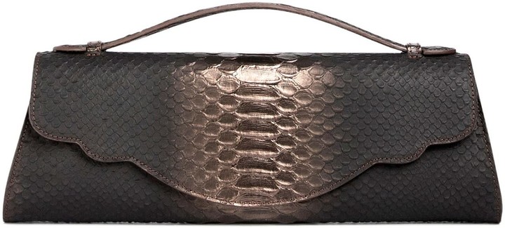 Pewter color clutch purse Clearance