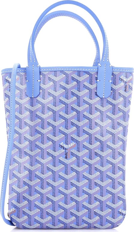 Pre-Owned Goyard Pm Poitiers Tote Coated Canvas and Printed Canvas