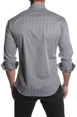 Jared Lang Plaid Semi-Fitted Shirt