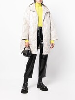 Thumbnail for your product : Izzue Quilted Drawstring-Hooded Jacket