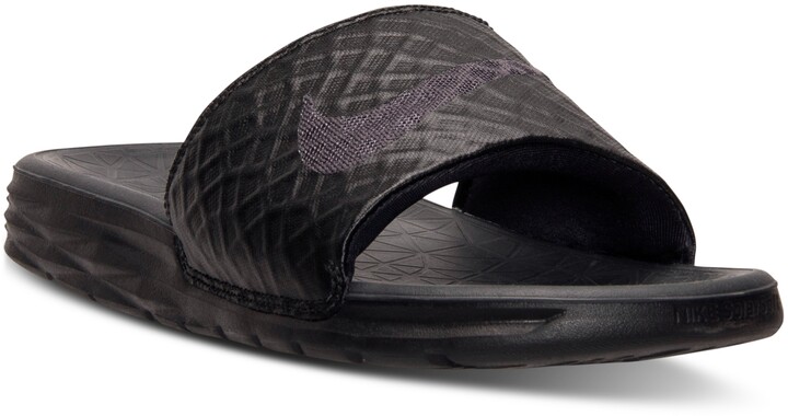 Parche astronomía tiburón Nike Men's Benassi Solarsoft Slide 2 Sandals from Finish Line - ShopStyle
