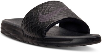Men's benassi solarsoft slide 2 sandals from finish line Clearance