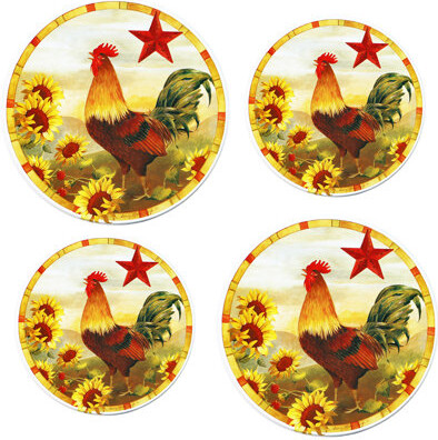 Reston Lloyd Electric Stove Cooktop Burner Covers (Set of 4)