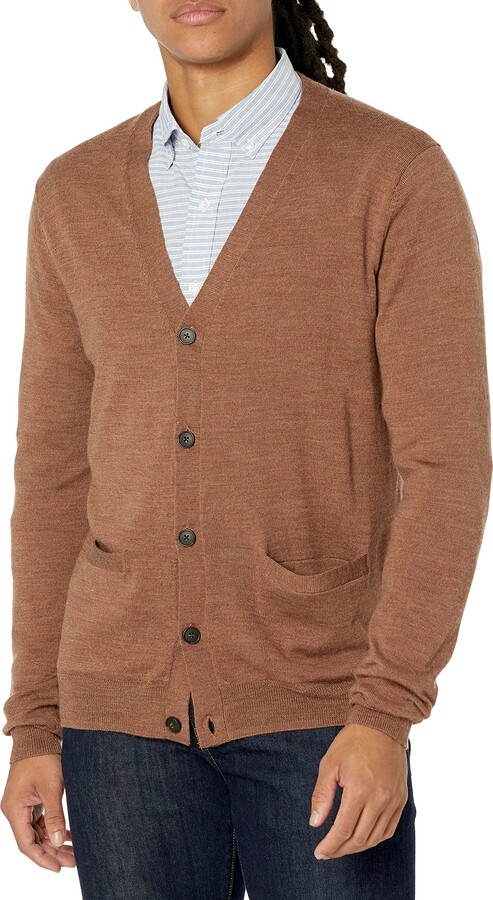 Goodthreads Supersoft Marled Cardigan Sweater Hombre Marca 