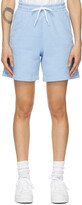 Thumbnail for your product : Alexander Wang Blue Terry Shorts