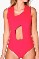 Thumbnail for your product : boohoo Maura Cut Out Bodysuit