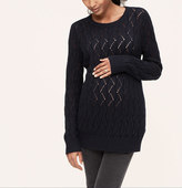 Thumbnail for your product : LOFT Maternity Pointelle Sweater