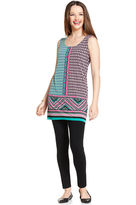 Thumbnail for your product : Style&Co. Petite Sleeveless Printed Tunic