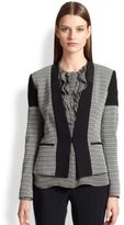 Thumbnail for your product : Etro Leather-Detail Jacket