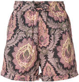 Isabel Marant paisley printed shorts 
