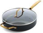 Blue Diamond Gold Edition Nonstick 4qt Covered Saute Pan