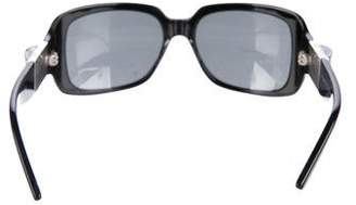 Jimmy Choo Square Embellished Sunglasses
