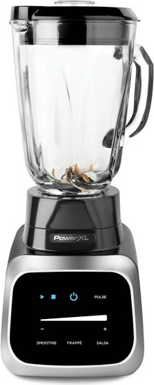 PowerXL PowerXLSmartProBlender-Black:HighPowerGlassJarBlender,1800W,6-Blade,3Speeds,Dishwasher-SafeParts