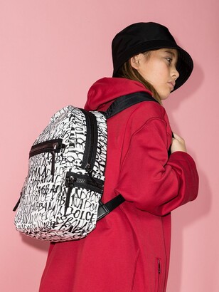 Dolce & Gabbana Children Graffiti Print Backpack