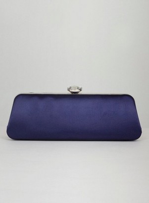 dorothy perkins navy clutch bag
