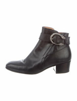 Thumbnail for your product : Gucci Leather Riding Boots Black