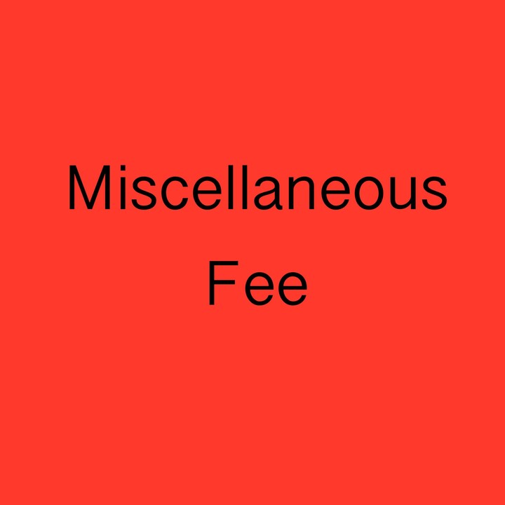 Additional Fees