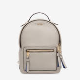 Bally The Backpack Extra Small Grey, Women's extra small grained bovine leather backpack in wheat