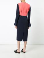 Thumbnail for your product : Roksanda longsleeved fitted dress