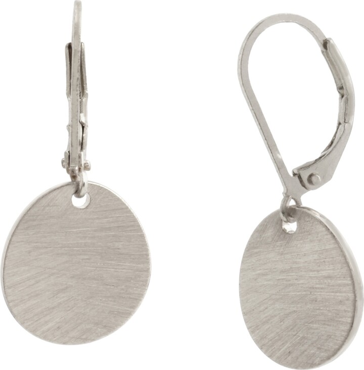 Robert Lee Morris Soho Disc Drop Earrings