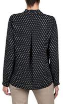 Thumbnail for your product : Haggar London Bloom Graphic Drape Blouse
