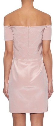 Raey Off-the-shoulder Silk Dress - Pink