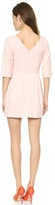 Thumbnail for your product : RED Valentino V Back Princess Seam Bow Dress