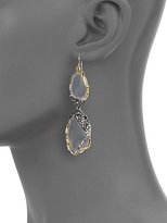 Thumbnail for your product : Alexis Bittar Jardin Mystere Lucite & Crystal Drop Earrings