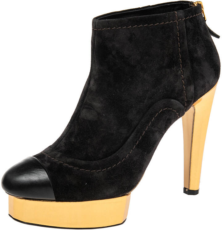 cap toe boots womens
