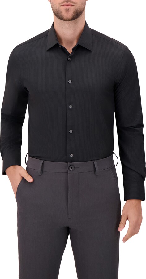 Report Collection Slim Fit 4-Way Stretch Button-Up Shirt