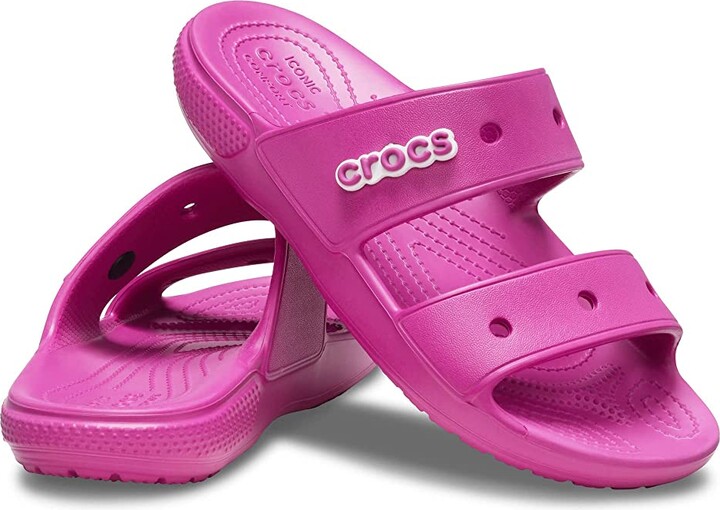 Crocs Women's Pink Shoes on Sale | ShopStyle