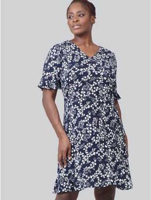 plus size tea dress uk