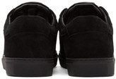 Thumbnail for your product : Brioni Black Suede Derek Sneakers