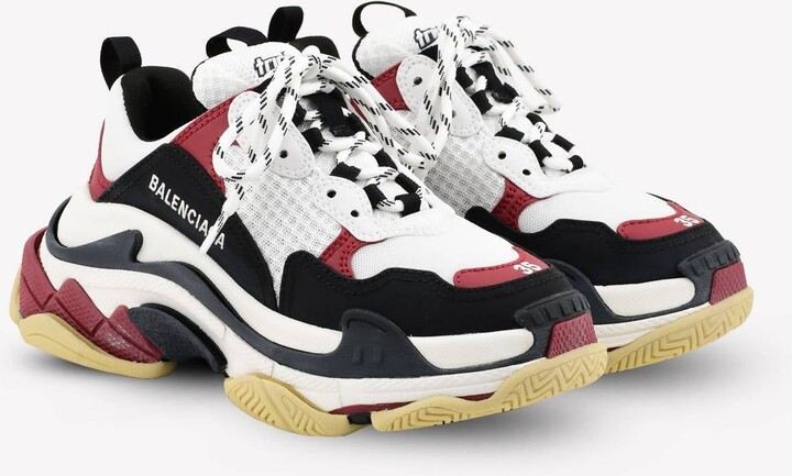 Balenciaga Triple S Sneakers in Mesh and Nylon - ShopStyle