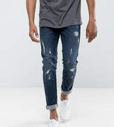 Thumbnail for your product : Blend of America Blend Cirrus Skinny Fit Jean Ripped Dark Wash