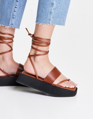topshop panda sandals