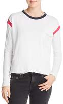 Thumbnail for your product : Rag & Bone JEAN Contrast-Color Detail Long-Sleeve tee