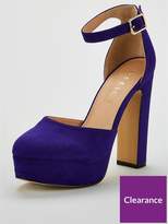 Thumbnail for your product : Office Hatch Heeled Platform Shoe - Purple