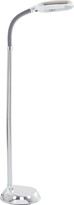 Thumbnail for your product : Portsmouth Home Sunlight Silver Finish Floor Lamp