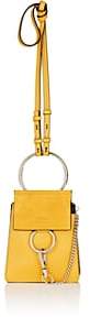Chloé Women's Faye Mini Leather & Suede Bag - Yellow