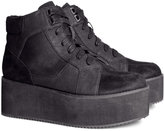 Thumbnail for your product : H&M Platform Sneakers - Black - Ladies