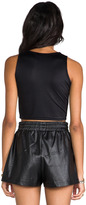 Thumbnail for your product : XOXO This is a Love Song Mesh and Sequin Top