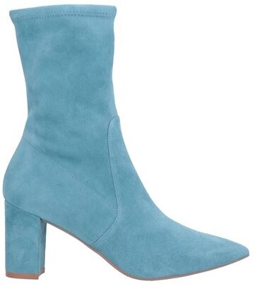 stuart weitzman light blue boots