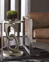 Thumbnail for your product : Bernhardt Linea Double Ring Chair-Side Table