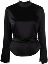 Thumbnail for your product : Nanushka belted blouse