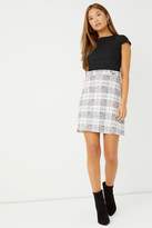 Thumbnail for your product : Next Lipsy Check 2 in 1 A line Mini Dress - 10