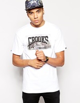 Thumbnail for your product : Crooks & Castles T-Shirt With Revolution Print