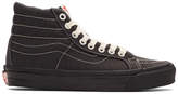 Thumbnail for your product : Vans Black Herringbone OG Sk8-Hi Sneakers