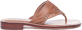 Thumbnail for your product : Bernardo Braided Flat Thong Sandals